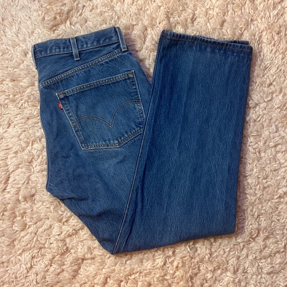Levi's 501 XX Straight Leg Original Fit Denim Blue Jeans